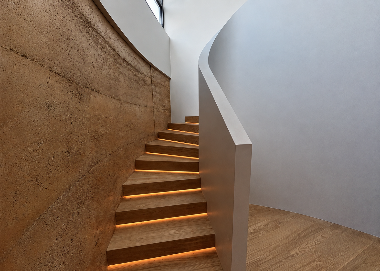 Timber framing and curved staircase by Fixing Carpentry WA
